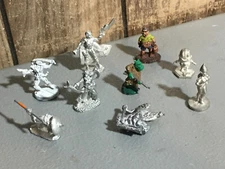 A21434 RAL PARTHA METAL OOP LOT + OTHER ORC ROBOT