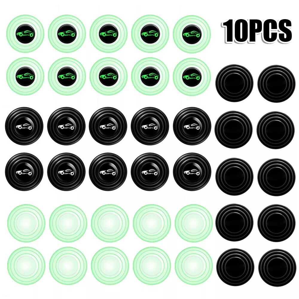 10Pcs/Set Car Accessories Door Anti-Shock Protector Pad Shock-Absorbing Gasket