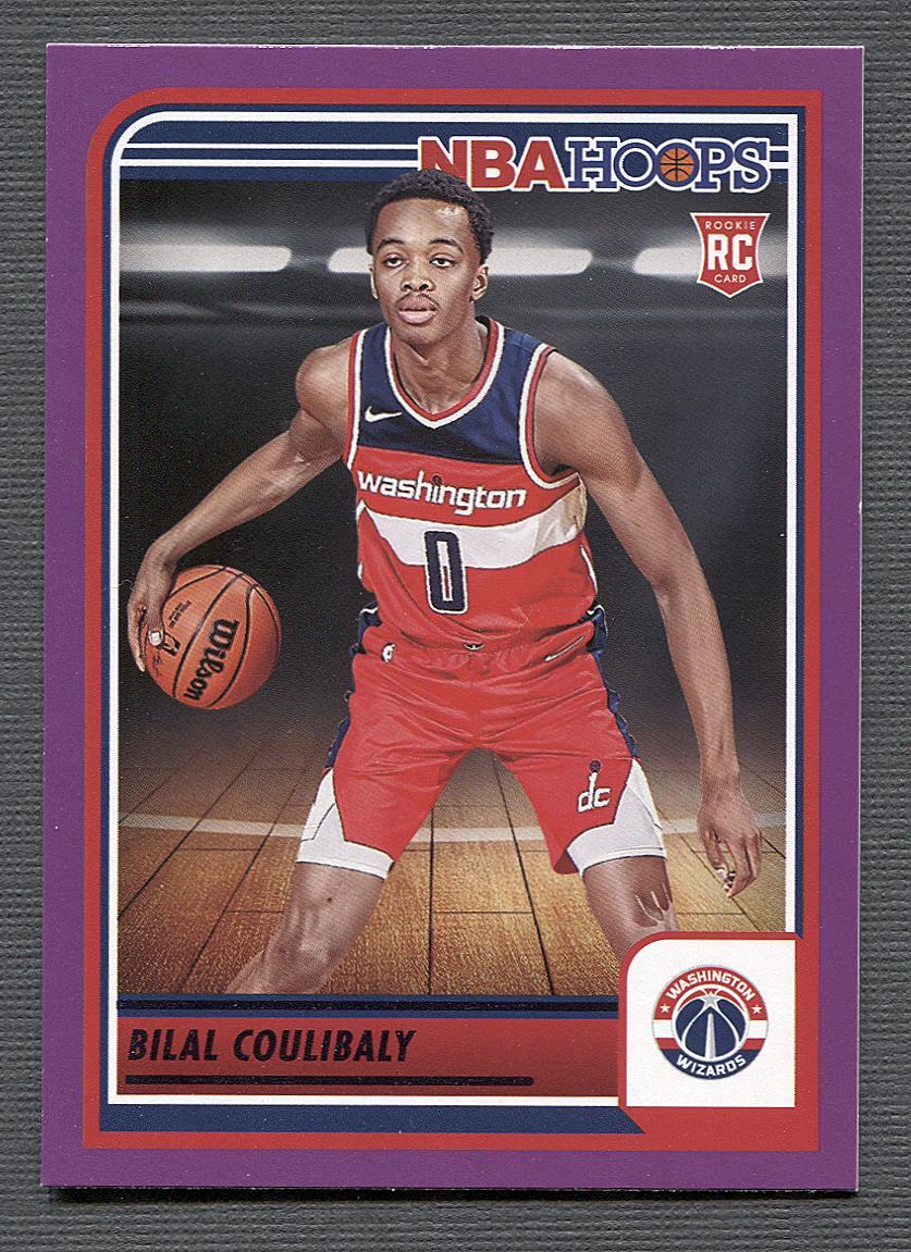 2023-24 Hoops Purple #276 Bilal Coulibaly