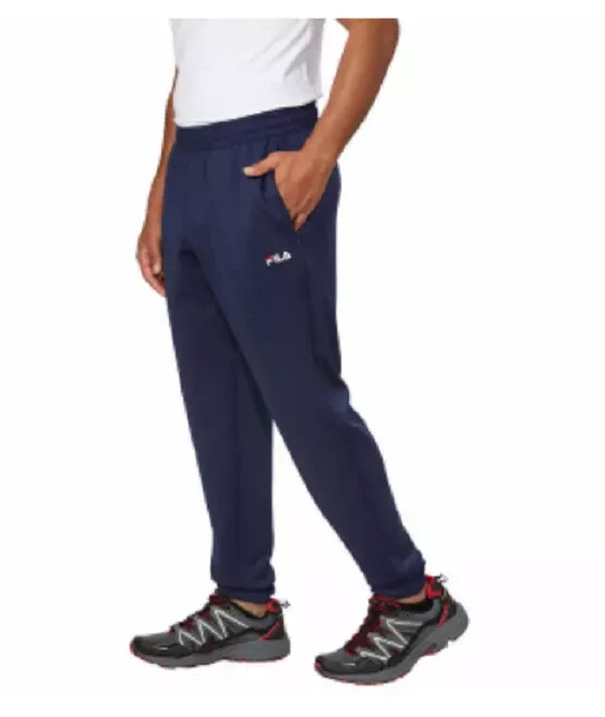 NEW FILA Men’s Interlock Tech Fabric Performance Joggers Size XL