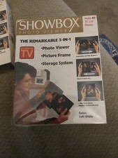 Photo Frame Viewer Holson Showbox portable Picture System Soft White, 3 1/2 X 5