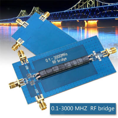 RF SWR Reflection Bridge 0.1-3000 MHZ Antenna Analyzer UHF VHF VSWR Return Loss