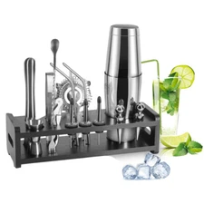 cocktail shaker set bartender kit