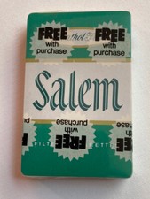 Salem Cigarettes Deck Of Playing Cards Promo Made In USA Sealed