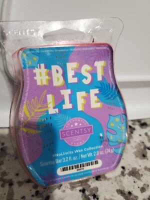 Scentsy 3.2 Fl Oz # Best Life No Limits Wax Collection Bar