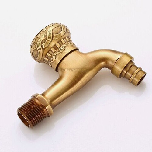 Grifo de agua fregadero de montaje en pared de baño grifo mezclador de latón- - Imagen 3 de 4