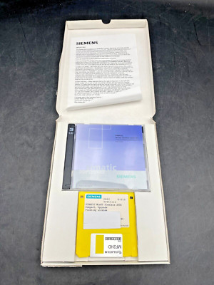Siemens Software Simatic WinCC Flexible 2005 SP1 Compact Upgrade For 2004