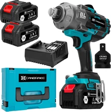 2000Nm(1500Ft-Lbs) Cordless Impact Wrench,3/4 Inch High Torque Brushless Impact 