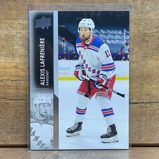 2021-22 Upper Deck Hockey Card #123 Alexis Lafreniere New York Rangers