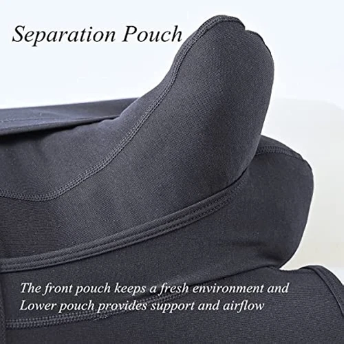 1-3PCS Mens Underwear Dual Pouch Trunks Separation Pouch Bulge Boxer Briefs - Picture 9 of 34