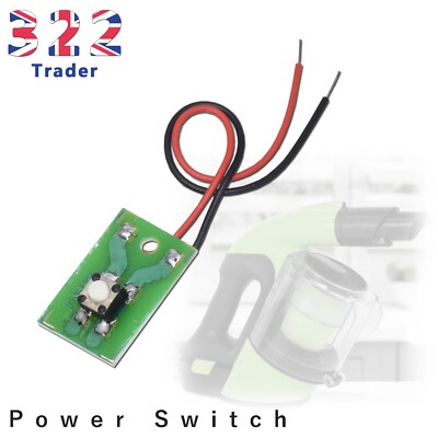 Gtech ATF036 On / Off Switch PCB board - Brand new Replacement Easy DIY ...