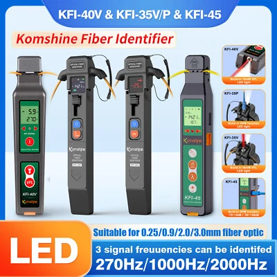 Komshine Fiber Identifier FTTH Glasfaserkabeltester mit OPM/VFL Funktion - Bild 1 von 4