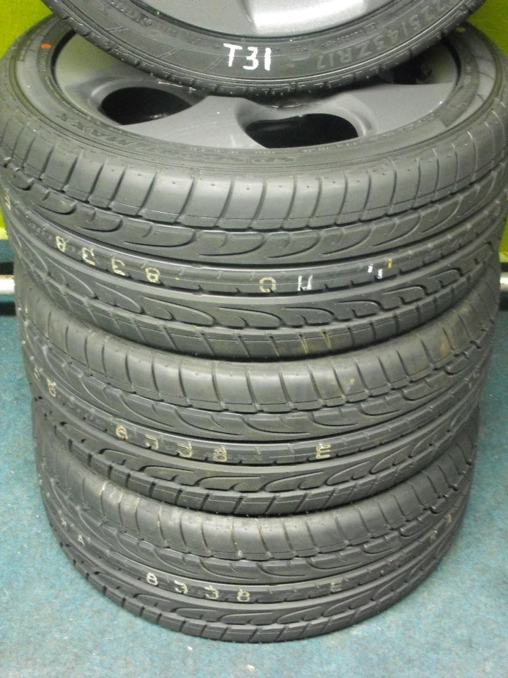 4St.VW-Golf-Alu So-Kompletträder 7,5x17 ET51 5x112(T31) - Bild 3 von 3