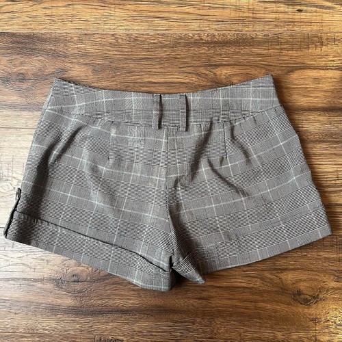 Y2K Low Rise Micro Pin Stripe Shorts Vintage 2000s Grunge Baddie Paris Hilton 3 - Picture 2 of 7
