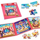 Puzzle magnetyczne ASTARON - zabawka edukacyjna dla dzieci