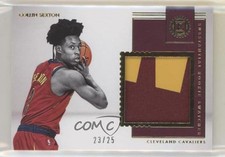 2018 Panini Encased Substantial Swatches Rookies Prime 23/25 Collin Sexton 1y8