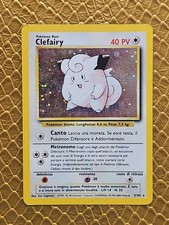 Pokémon Clefairy 5/102 Base Set HP Holo Rare Spanish 1999 Wizards Card 