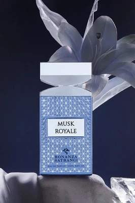 MUSK ROYALE FRAGRANCE BY BONANZA SATRANGI NEW UNISEX PERFUME EAU DE PARFUM 100ML