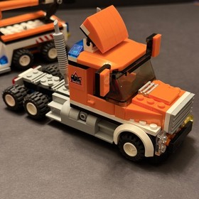 Lego 7686 City Helicopter Transporter Complete Box Manual Missing Some Stickers