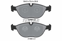 Textar Bremsbelagsatz, Scheibenbremse 2148401 FüR Alpina Audi Bentley BMW