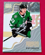 2022-23 WYATT JOHNSTON RC Premium Prospects Dallas Stars #PP-6 Metal Universe