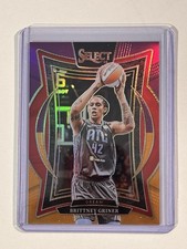 2025 Panini Select Brittney Griner Atlanta Dream Orange Purple Prizm /99