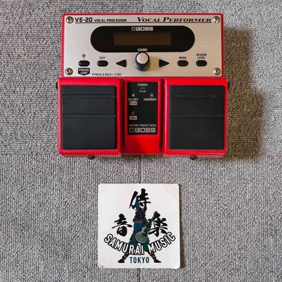 Boss VE-20 Vocal Effector Performer Vocal Processor Multi-Effects