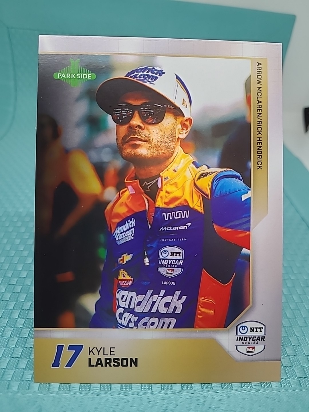 2025 Parkside Indycar Jumbo Box Topper / Bottom Kyle Larson 36