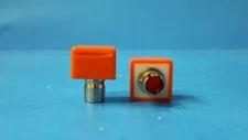 2 PCS-  Lens Indicator Light , C1480AKK, TEXAS INSTRUMENTS, ORANGE