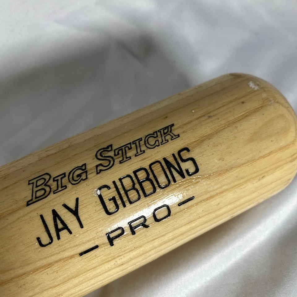 Bate de béisbol autografiado por Jay Gibbons Baltimore Orioles Rawlings Foto 4 de 4