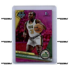 2023-24 Bowman U Chrome - Pink #22 Diamond Johnson Rookie Bowman 1st