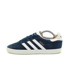 adidas Damen Gazelle Sneaker Blau Weiß Wildleder Low-Top Atmungsaktiv EU 38