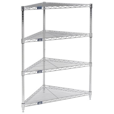 Nexel 796559 Nexel Corner Wire Shelving 32''W x 24''D x 54''H