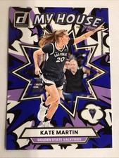 2025 Panini Donruss WNBA - My House Kate Martin #20 Press Proof Blue