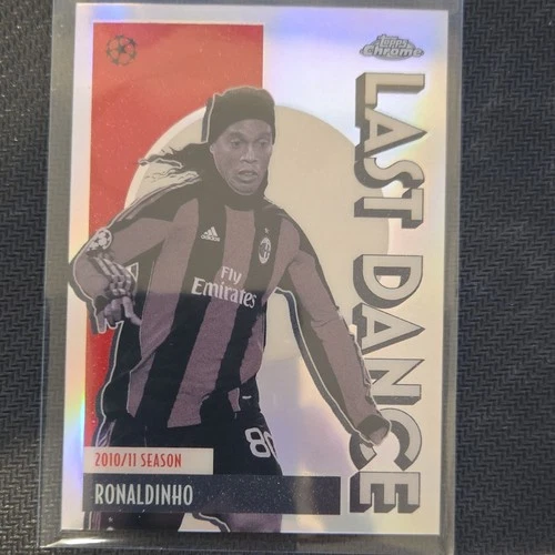 Topps Chrome UEFA Champions League 2010/11 Ronaldinho AC Milan Last Dance LD-9
