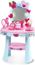 Specchiera Trucco Bambina Magica, Postazione Trucco Con Luci LED Cambia Pattern,