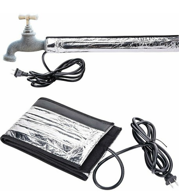 #ad codree Water Pipe Heat Blanket 38.5quot; x 6quot; Water Pipe Heat Tape Aluminum Foil $18.83