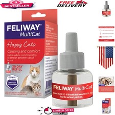 48ml MultiCat Calming Refill - Ensures 30 Days of Tension Relief for Cats