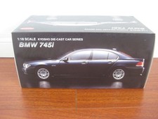 1:18 BMW Kyosho 745i (E65) Diecast Model Car- Dark Blue BRAND NEW!