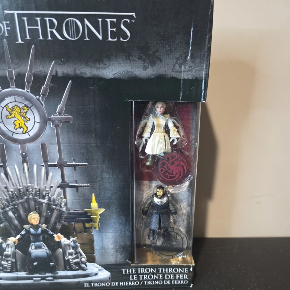 MEGA CONSTRUX Game Of Thrones The Iron Throne Set NIB - Image 3 of 4