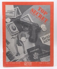 Top Secret RPG Rulebook Only Staff ORIGINAL