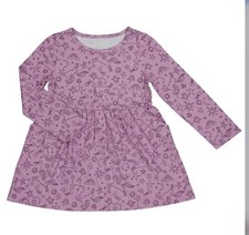 Wonder Nation Play Dress Big Girls Size M 7-8 New Lavender Rose