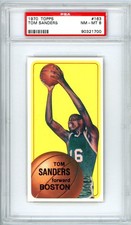 1970 - 1971 Topps Tom Sanders #163 PSA 8 P1469