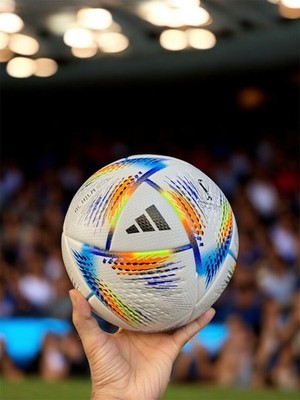 Adidas AL RIHLA FIFA World Cup Qatar 2022 Soccer Ball Size 5 | eBay