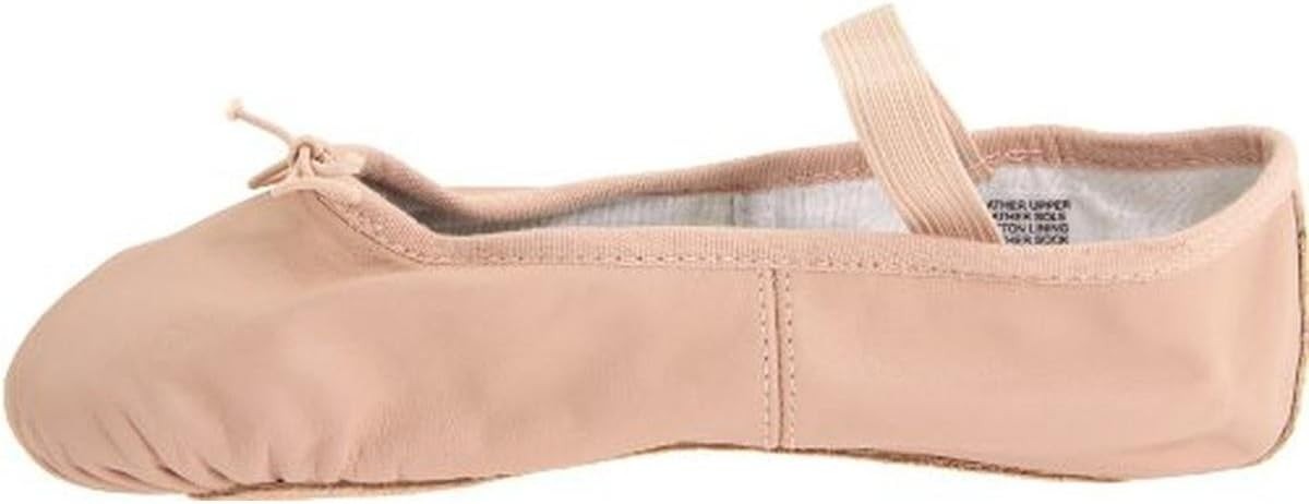 SAOLA Bloch Ciabatta Scarpa da Balletto Donna Dansoft Suola Completa in Pelle Danza 5 Rosa