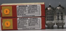 CV4003 Brimar made in England Amplitrex tested 1 Match PAIR (2pcs)