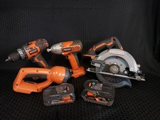 453109,500782,ect. - Lot of Ridgid tools W/ 2 drills,1 saw,2 batteries, 1 charge