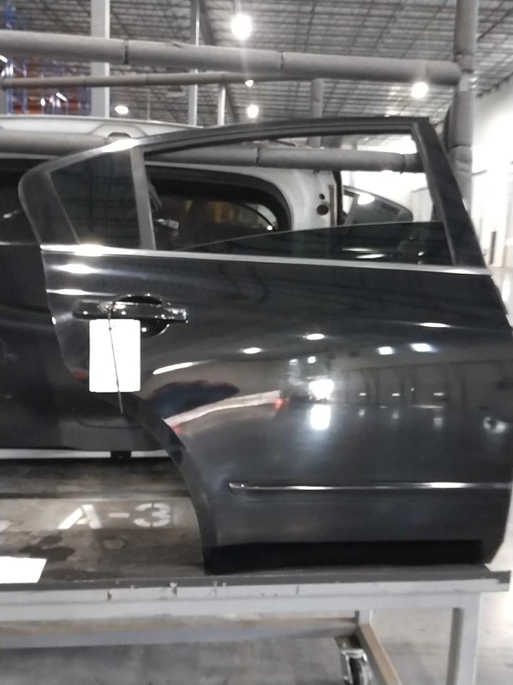 2008 Nissan Altima Rear Right Door Black PW PL OEM Used 171K Miles - Image 3 of 4