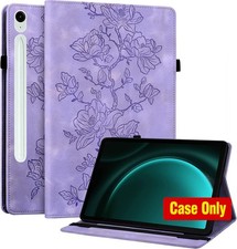 Case for Samsung Galaxy Tab S10 Lite 10.9 Inch, Slim PU Leather Folio Cover, Pur