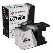 LD LC79BK LC79 Black Ink Cartridge for Brother MFC-J6510DW MFC-J6710DW MFC-J6910